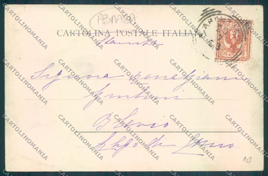 Genova Arenzano ABRASA cartolina ZT0213 – retro