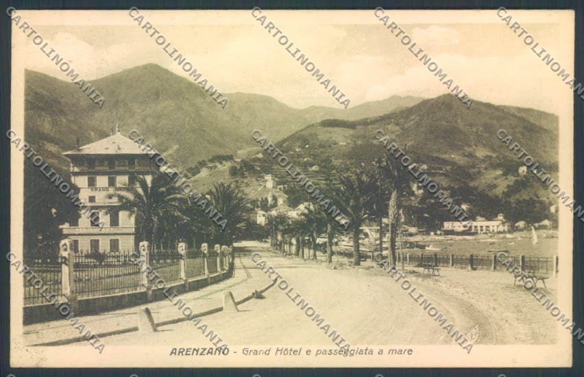 Genova Arenzano cartolina ZT0218 – fronte