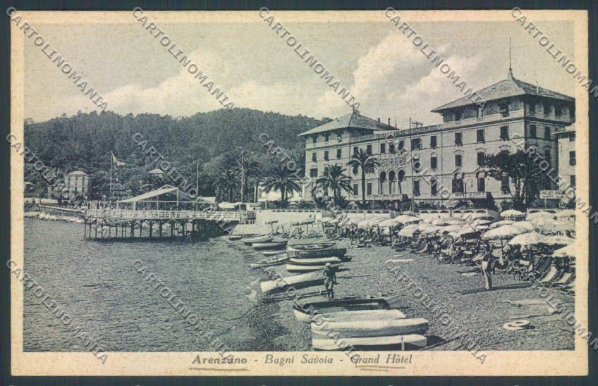 Genova Arenzano Barca cartolina ZT0219 – fronte