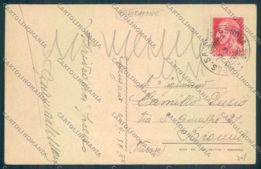 Genova Arenzano Barca PIEGHINE cartolina ZT0230 – retro
