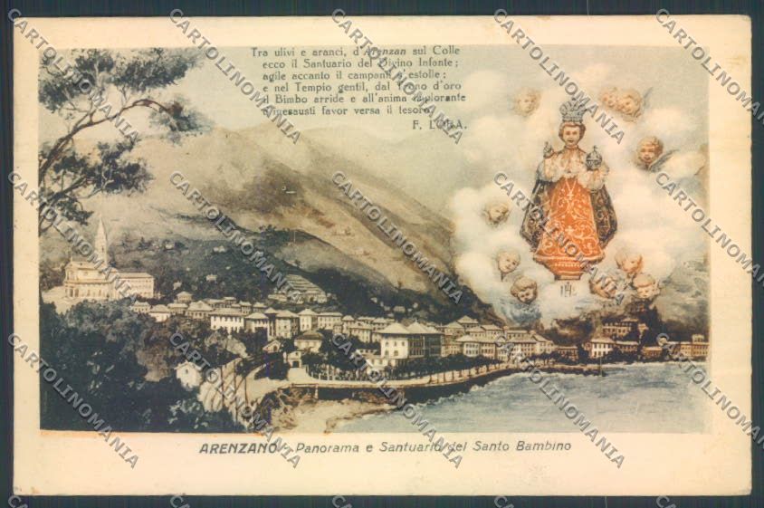 Genova Arenzano cartolina ZT0231 – fronte