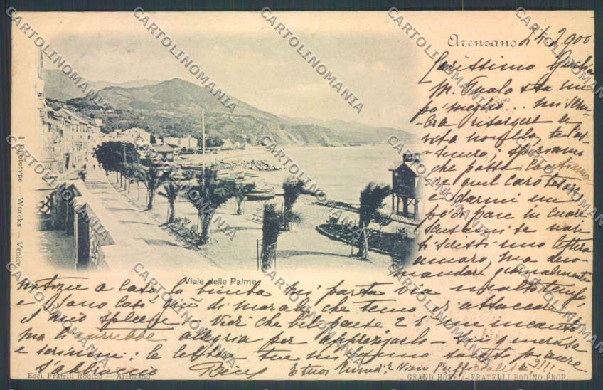 Genova Arenzano cartolina ZT0232 – fronte