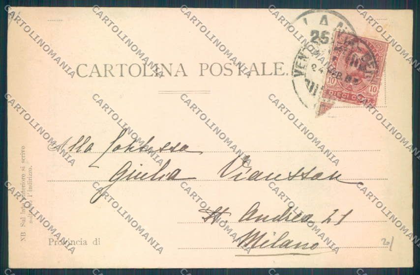 Genova Arenzano cartolina ZT0232 – retro