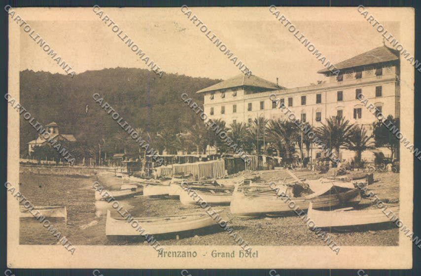 Genova Arenzano PIEGA cartolina ZT0235 – fronte