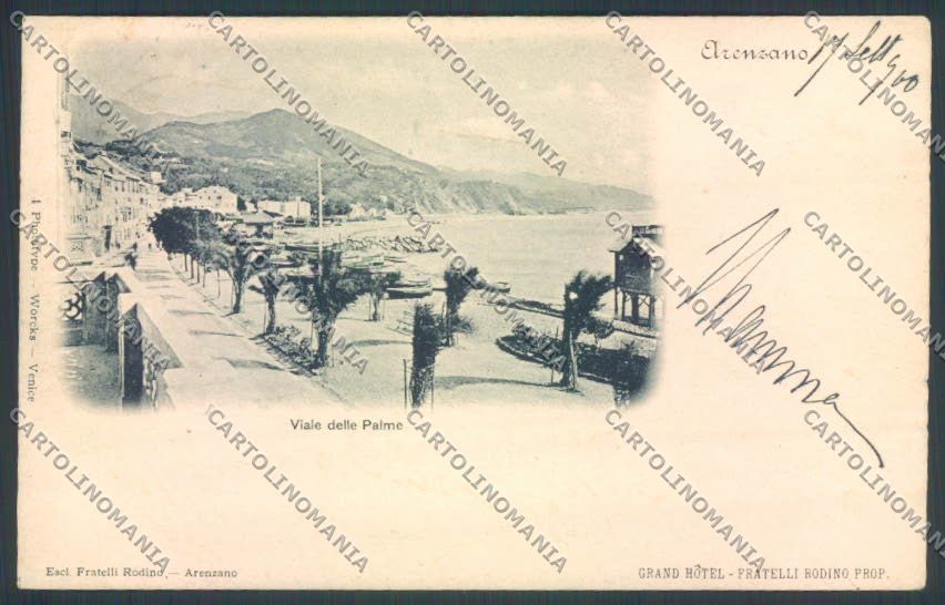 Genova Arenzano cartolina ZT0238 – fronte