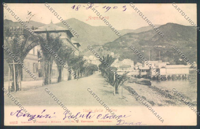 Genova Arenzano cartolina ZT0239 – fronte