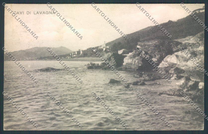 Genova Cavi di Lavagna cartolina ZT0257 – fronte
