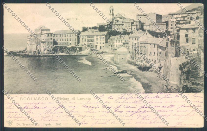 Genova Bogliasco cartolina ZT0319 – fronte