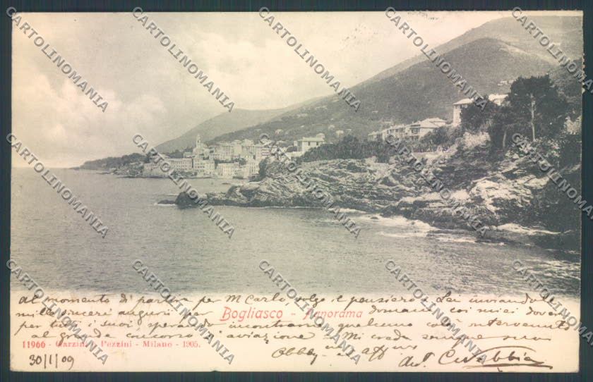 Genova Bogliasco cartolina ZT0321 – fronte