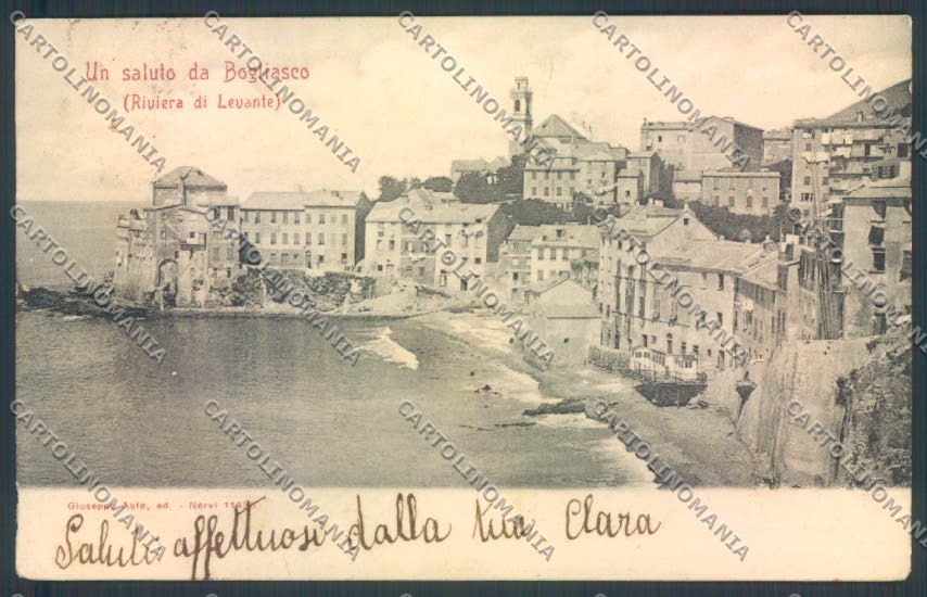Genova Bogliasco cartolina ZT0359 – fronte