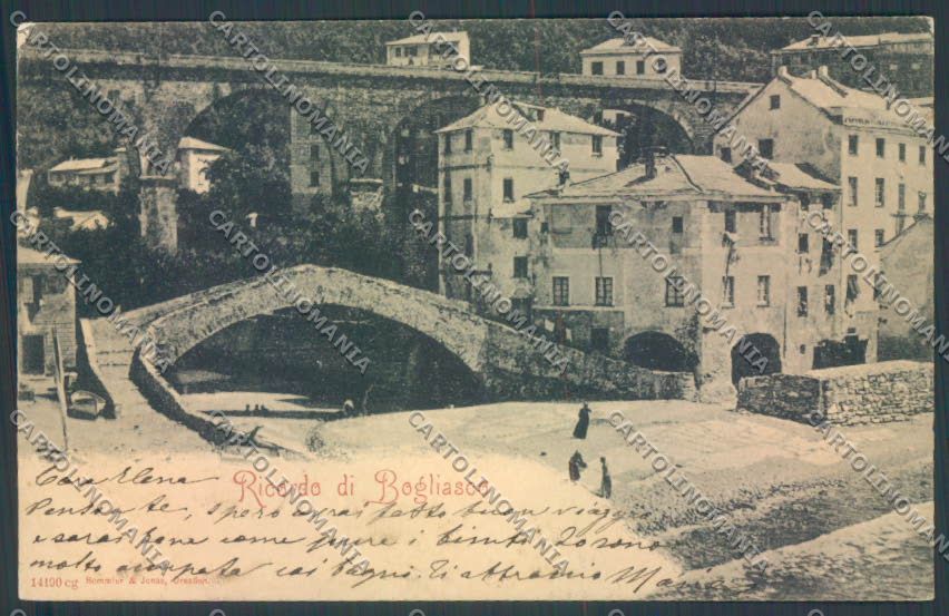 Genova Bogliasco cartolina ZT0364 – fronte