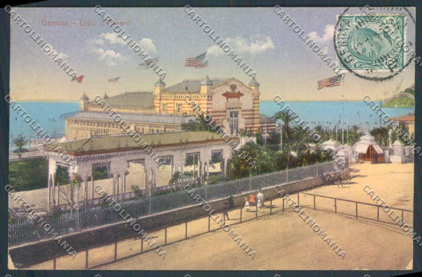 Genova Città Albaro cartolina ZT0367 – fronte