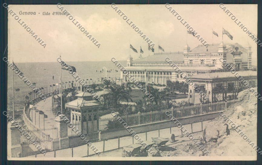 Genova Città Albaro cartolina ZT0372 – fronte