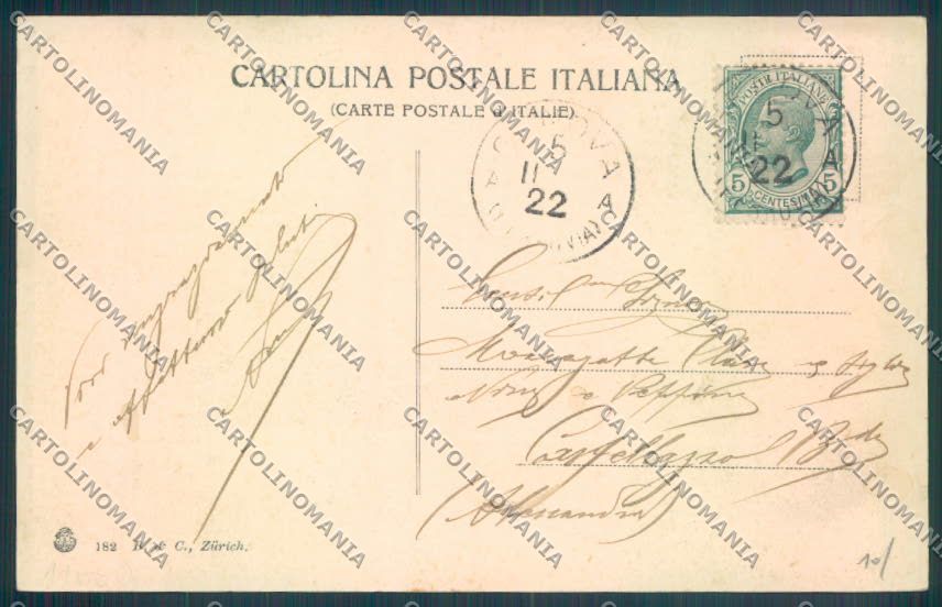 Genova Città Albaro cartolina ZT0372 – retro