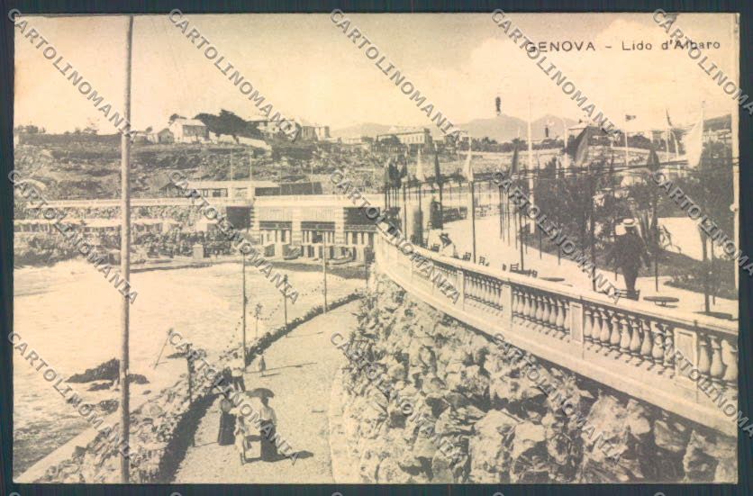 Genova Città Albaro cartolina ZT0377 – fronte