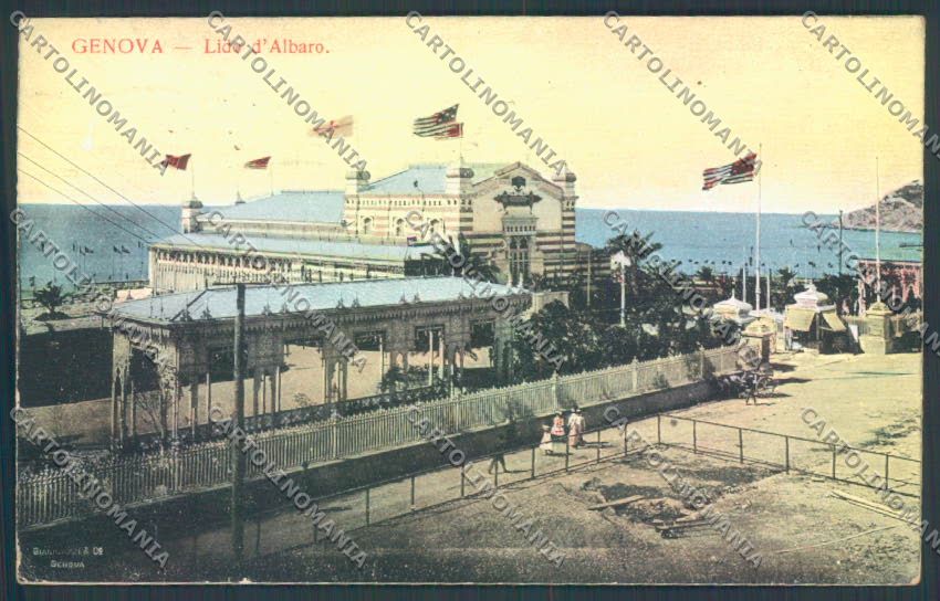 Genova Città Albaro cartolina ZT0380 – fronte