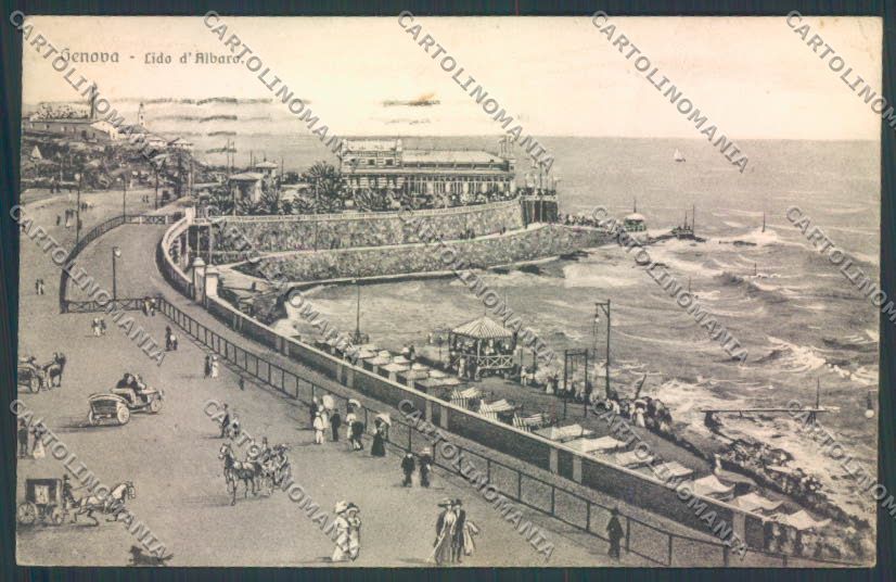 Genova Città Albaro cartolina ZT0381 – fronte