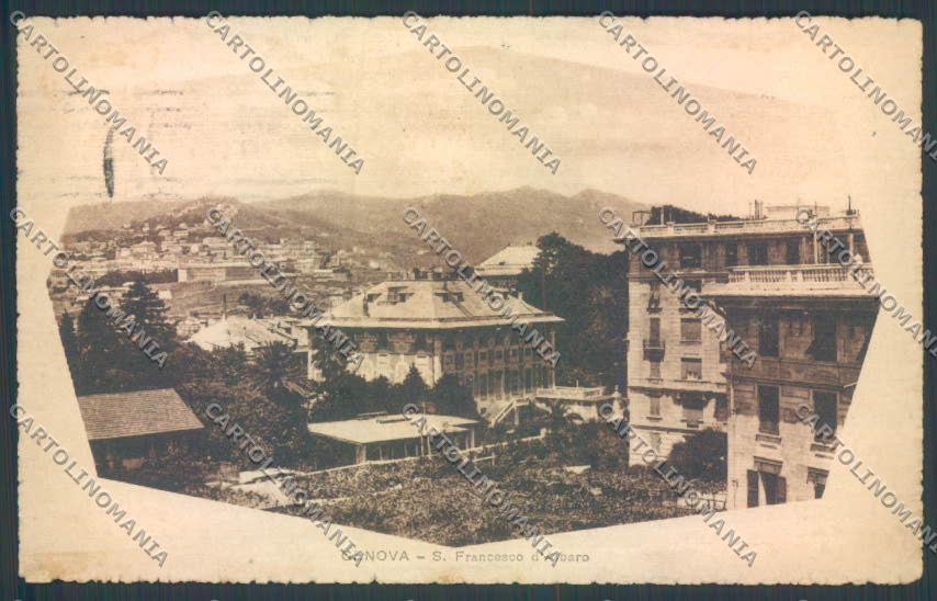 Genova Città Albaro cartolina ZT0382 – fronte