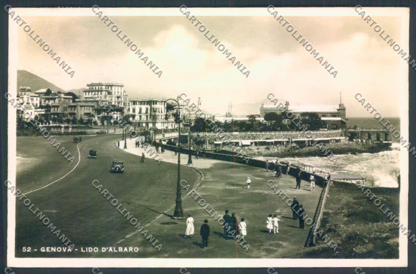 Genova Città Albaro Foto cartolina ZT0383 – fronte