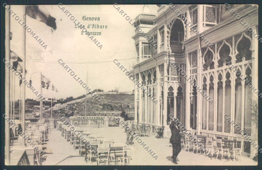 Genova Città Albaro cartolina ZT0398 – fronte