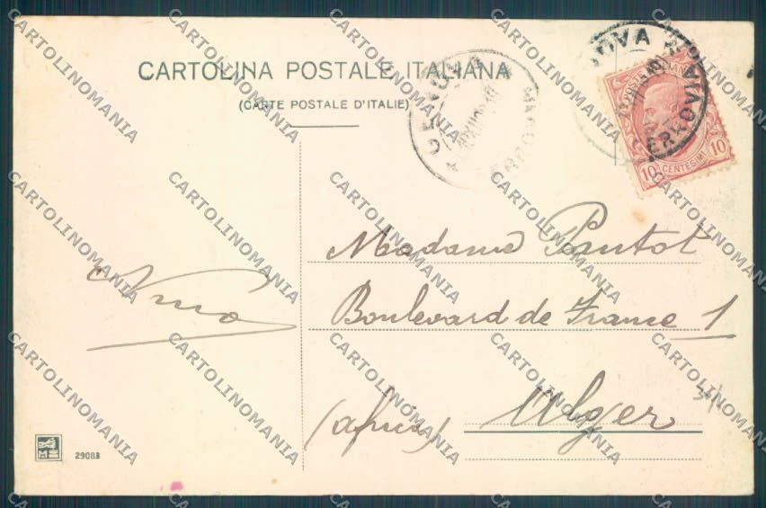 Genova Città Albaro cartolina ZT0398 – retro