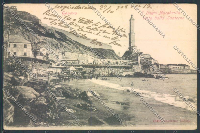 Genova Città Sampierdarena Lanterna cartolina ZT0402 – fronte