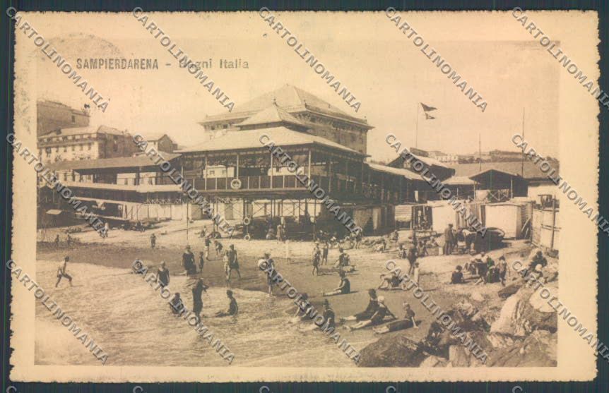 Genova Città Sampierdarena cartolina ZT0407 – fronte
