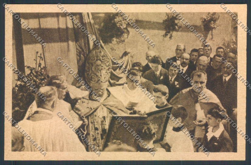 Genova Città Sampierdarena Orfanotrofio Processione Cardinale cartolina ZT0416 – fronte