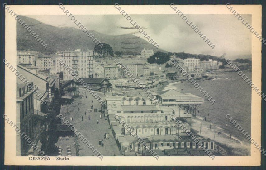 Genova Città Sturla cartolina ZT0429 – fronte