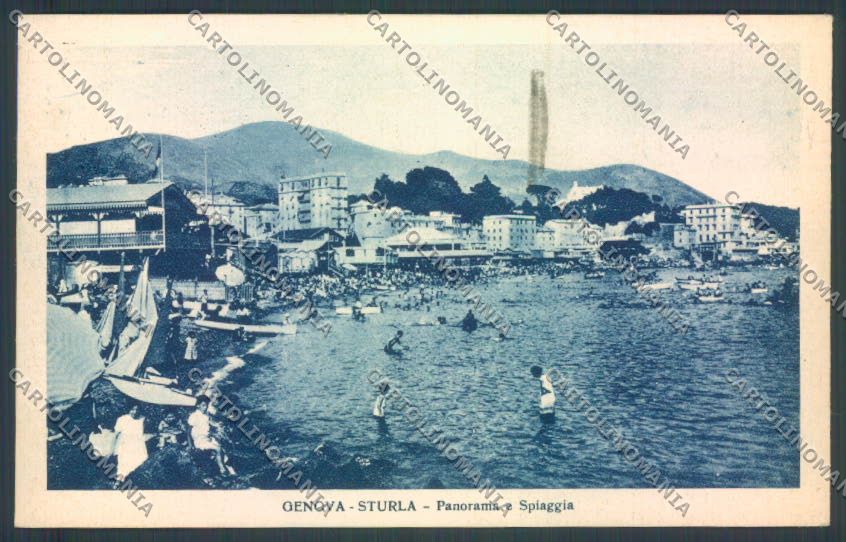 Genova Città Sturla cartolina ZT0436 – fronte