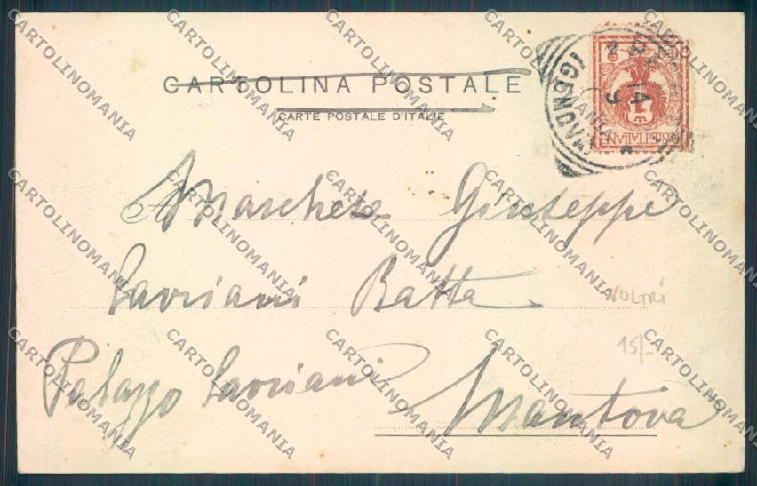 Genova Città Voltri cartolina ZT0443 – retro