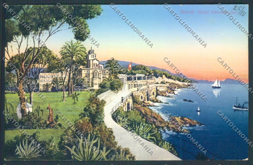 Genova Città Nervi cartolina ZT0469 – fronte