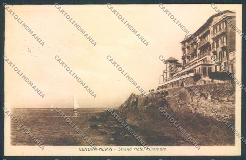Genova Città Nervi cartolina ZT0470 – fronte