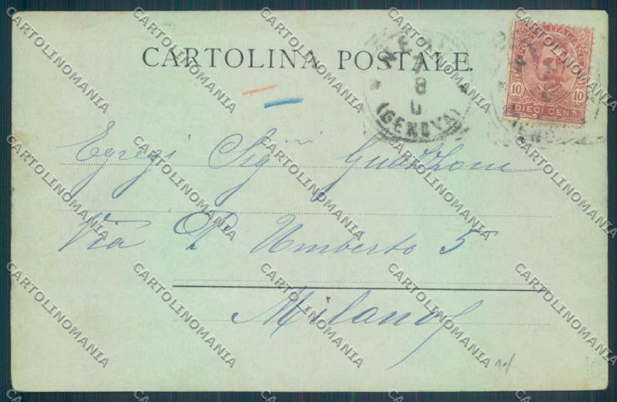 Genova Città Nervi cartolina ZT0471 – retro