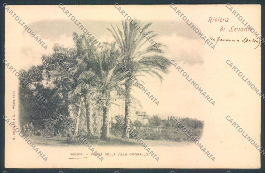 Genova Città Nervi cartolina ZT0472 – fronte