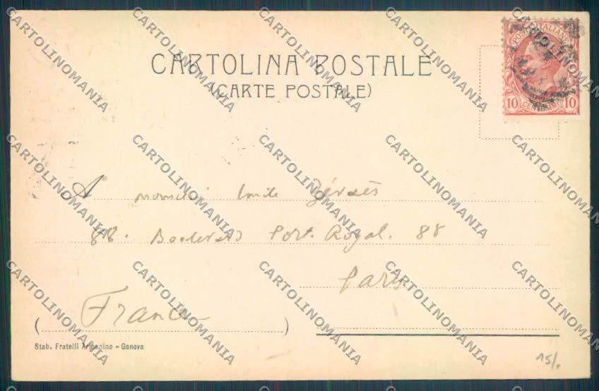 Genova Città Nervi cartolina ZT0479 – retro