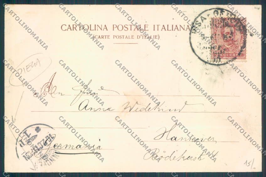 Genova Città Nervi PIEGA cartolina ZT0486 – retro