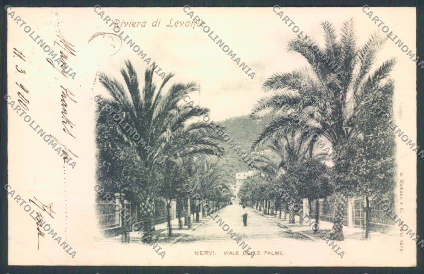 Genova Città Nervi cartolina ZT0487 – fronte