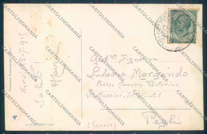 Genova Città Nervi cartolina ZT0494 – retro