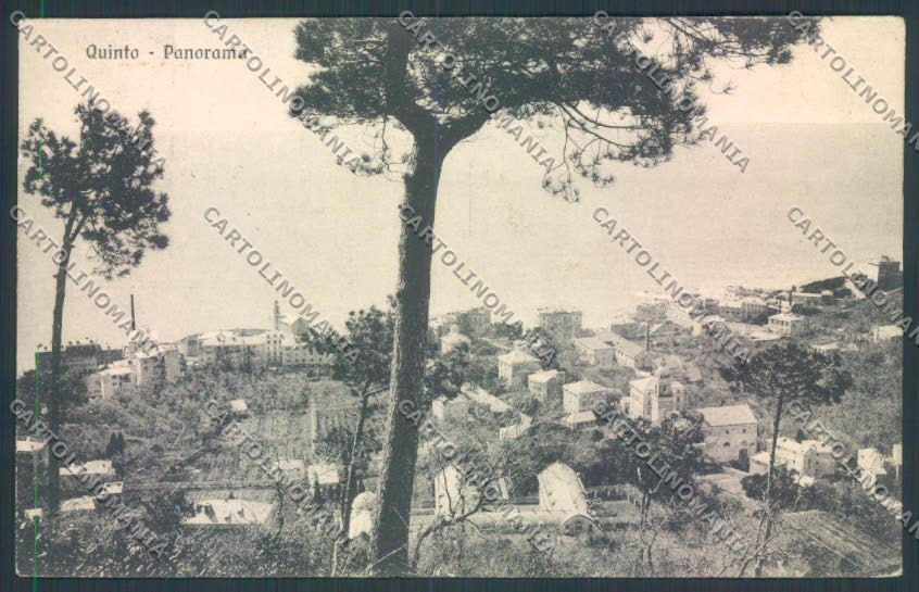 Genova Città Quinto cartolina ZT0500 – fronte