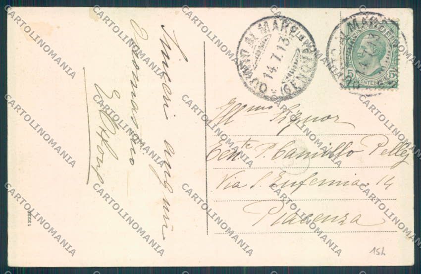 Genova Città Quinto cartolina ZT0500 – retro