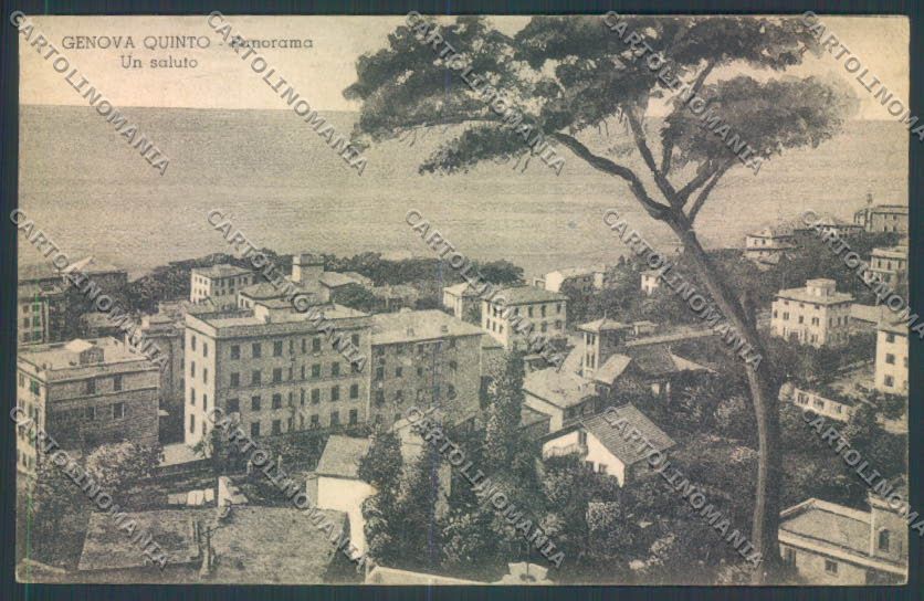 Genova Città Quinto cartolina ZT0502 – fronte