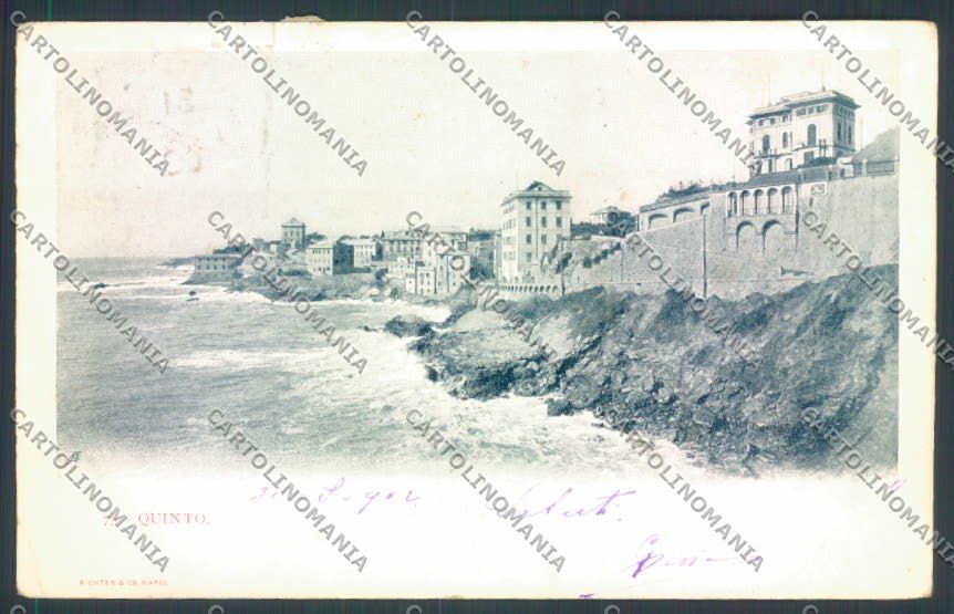 Genova Città Quinto cartolina ZT0503 – fronte