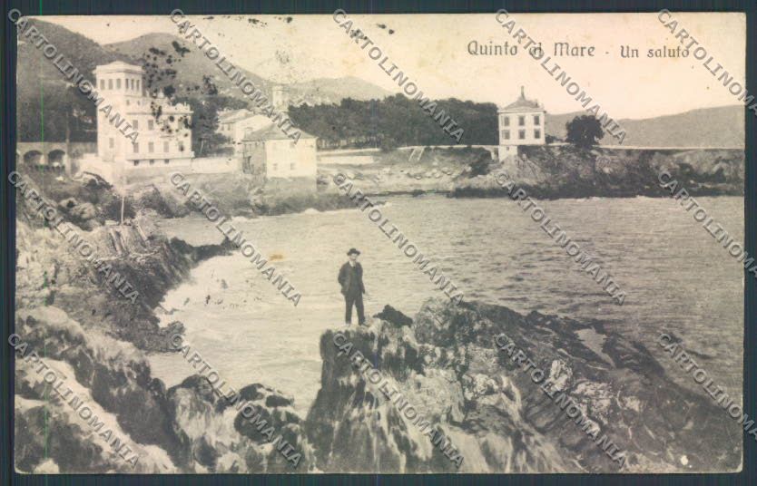 Genova Città Quinto cartolina ZT0504 – fronte