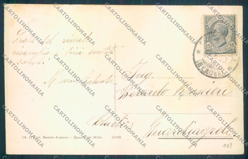 Genova Città Quarto cartolina ZT0519 – retro