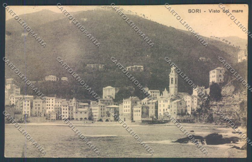 Genova Sori cartolina ZT0558 – fronte