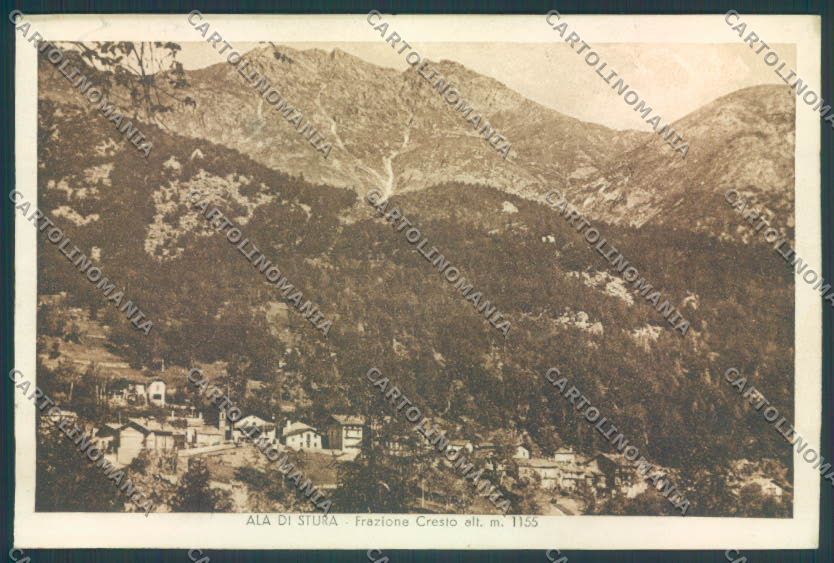 Torino Ala di Stura Cresto cartolina ZT0576 – fronte