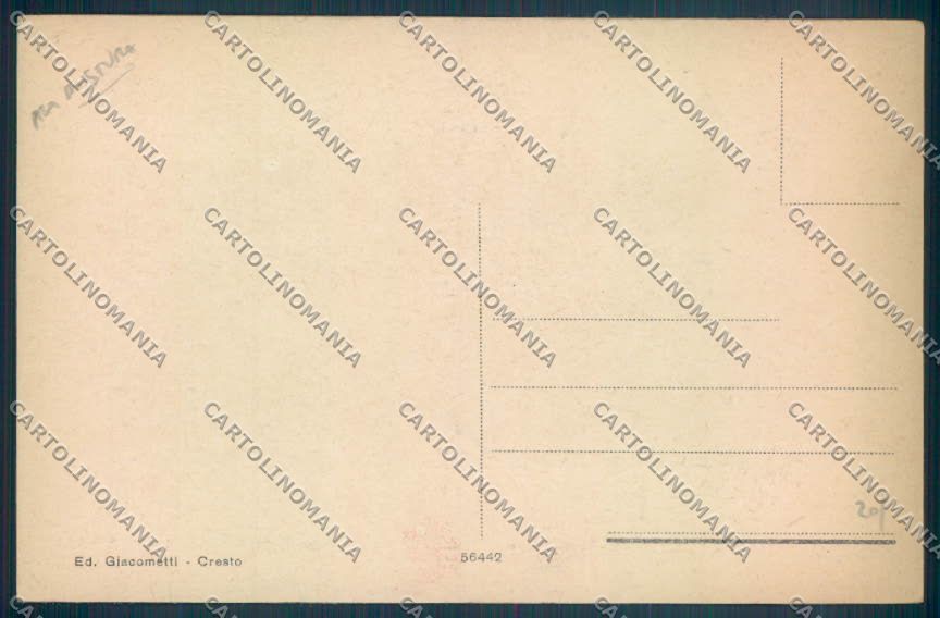 Torino Ala di Stura Cresto cartolina ZT0584 – retro