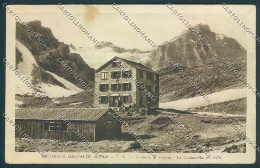 Torino Balme Pian della Mussa Rifugio CAI ABRASA cartolina ZT0611 – fronte