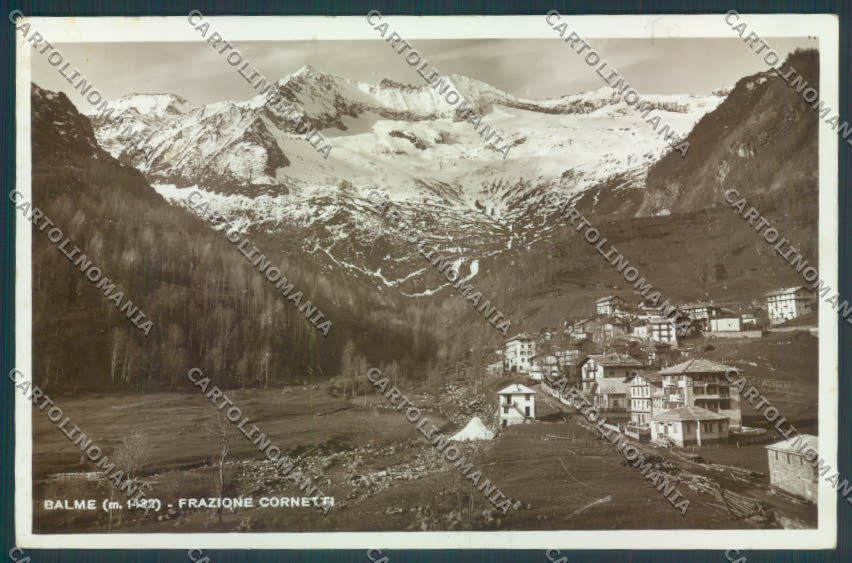 Torino Balme Cornetti COLLA PIEGHINE Foto cartolina ZT0628 – fronte